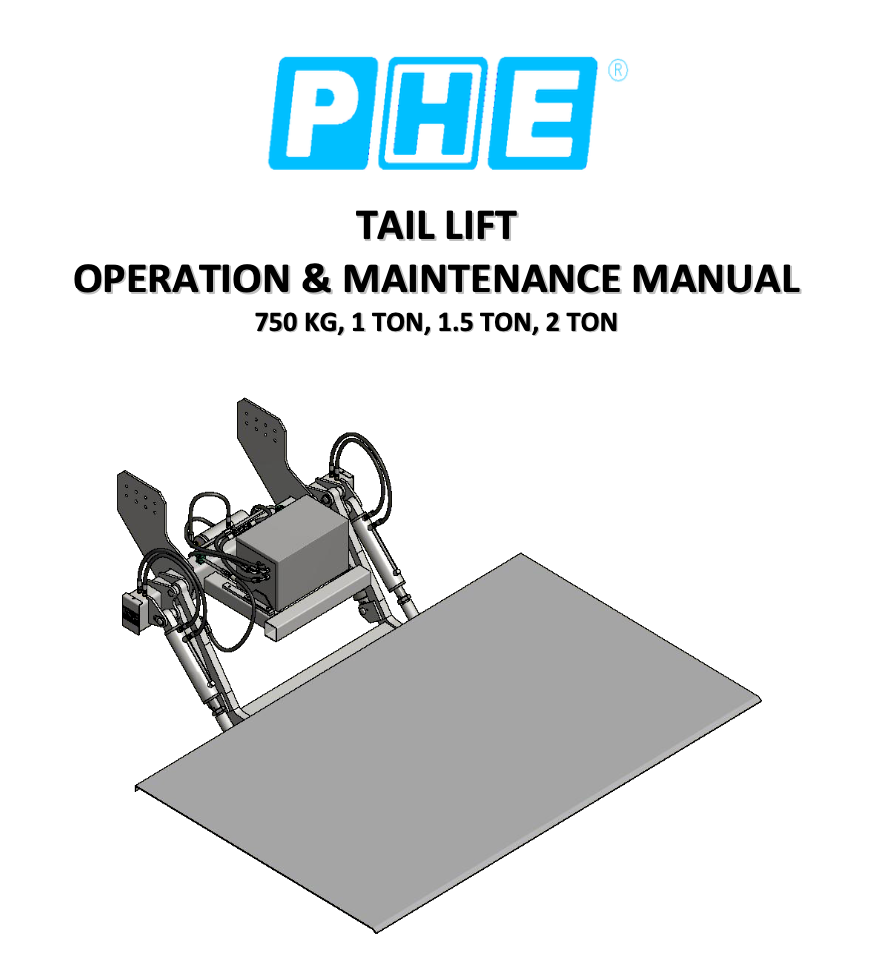 Tail-Lift Operation Manual